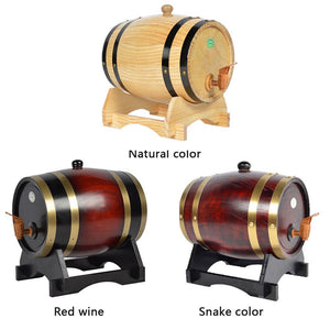 Oak Pine Wine Barrel Storage Special Barrel 1.5L 3L Storage Bucket Beer Casks