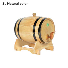 Load image into Gallery viewer, Oak Pine Wine Barrel Storage Special Barrel 1.5L 3L Storage Bucket Beer Casks